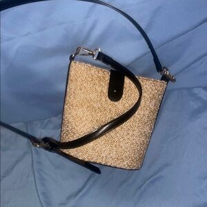 Stylish Tan and Black Women's Bag